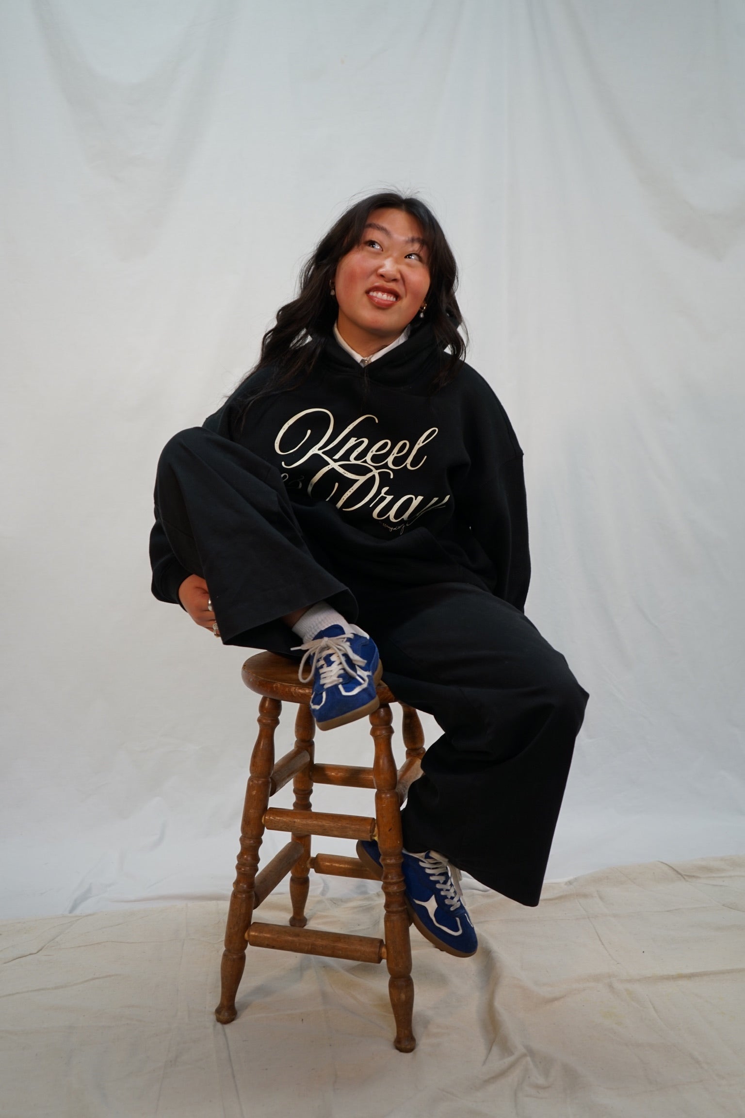 Kneel & Pray Fleeced Hoodie